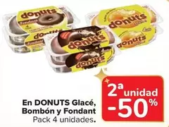 Oferta de Donuts - En  Glacé, Bombon Y Fondant en Carrefour Market