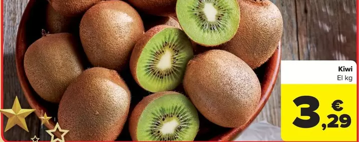 Oferta de Kiwi por 3,29€ en Carrefour Market