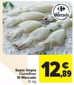 Oferta de Carrefour El Mercado - Sepia Limpia  por 12,89€ en Carrefour Market