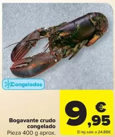 Oferta de Bogavante Crudo Congelado por 9,95€ en Carrefour Market