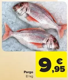 Oferta de Pargo por 9,95€ en Carrefour Market