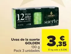 Oferta de Golden - Uvas De La Suerte por 3,35€ en Carrefour Market