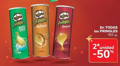 Oferta de Pringles - En Todas en Carrefour Market