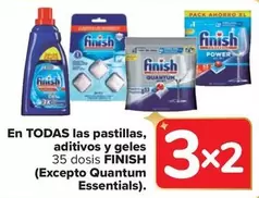 Oferta de Finish - En Todas Las Pastillas, Aditivos Y Geles en Carrefour Market