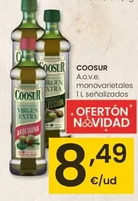 Oferta de Coosur - A.o.v.e. Monovarietales  por 8,49€ en Eroski