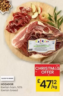 Oferta de Hozador - Iberlan Ham 50% Iberian Breed por 47,12€ en Eroski