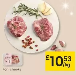 Oferta de Pork Cheeks por 10,53€ en Eroski