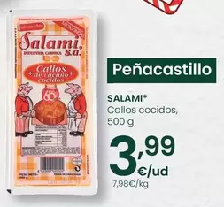 Oferta de Salami - Callos Cocidos por 3,99€ en Eroski