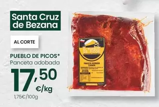 Oferta de Pueblo De Picos - Panceta Adobada por 17,5€ en Eroski