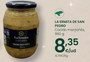 Oferta de La Ermita De San Pedro - Cocido Montañés por 8,35€ en Eroski