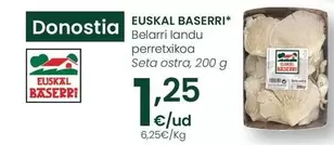 Oferta de Euskal Baserri - Belarri Landu Perretxikoa Seta Ostra por 1,25€ en Eroski