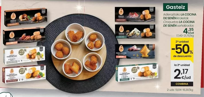 Oferta de La Cocina - Croquetas por 4,35€ en Eroski