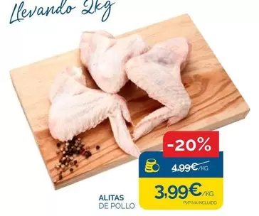 Oferta de Alitas De Pollo por 3,99€ en Supermercados La Despensa