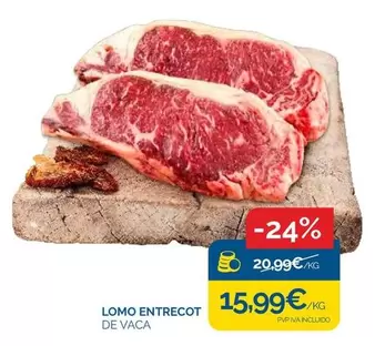 Oferta de Lomo Entrecot por 15,99€ en Supermercados La Despensa