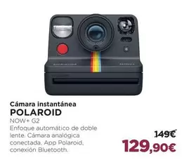 Oferta de Polaroid - Camara Instantanea por 129,9€ en El Corte Inglés