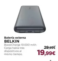 Oferta de Belkin - Batería Externa por 19,99€ en El Corte Inglés