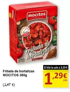 Oferta de Mocitos - Fritada De Hortalizas por 1,29€ en SPAR