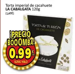 Oferta de Imperial - Torta  De Cacahuete por 0,99€ en SPAR