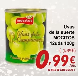 Oferta de Mocitos - Uvas De La Suerte por 0,99€ en SPAR