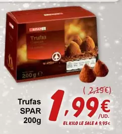 Oferta de Spar - Trufas por 1,99€ en SPAR