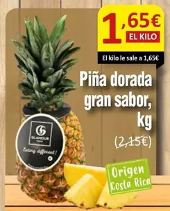 Oferta de Dorada - Pina Dorada Gran Sabor por 1,65€ en SPAR