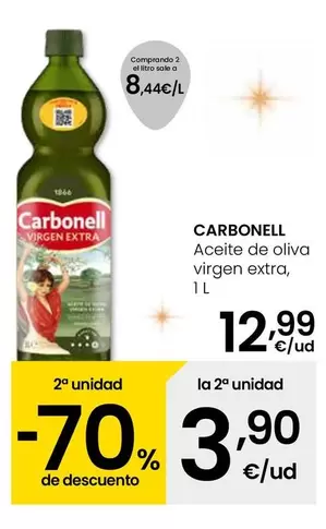 Oferta de Carbonell - Aceite De Oliva Virgen Extra por 12,99€ en Eroski