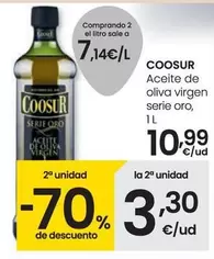 Oferta de Coosur - Aceite De Oliva Virgen Serie Oro por 10,99€ en Eroski