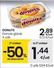 Oferta de Donuts - Glace por 2,89€ en Eroski