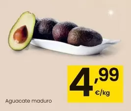 Oferta de Aguacate Maduro por 4,99€ en Eroski