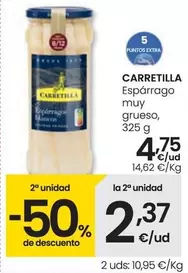 Oferta de Carretilla - Espárrago Muy Grueso por 4,75€ en Eroski