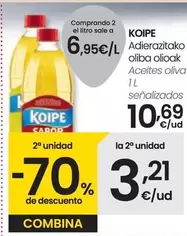 Oferta de Koipe - Aceites Oliva Senalizados por 10,69€ en Eroski