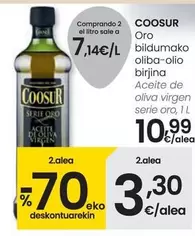 Oferta de Coosur - Aceite De Oliva Virgen Serie Oro por 10,99€ en Eroski