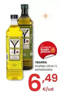 Oferta de Ybarra - Aceites Oliva  por 6,49€ en Eroski