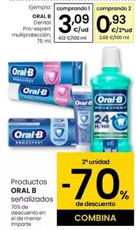 Oferta de Oral B - Dental Pro-Expert Multiprotección por 3,09€ en Eroski