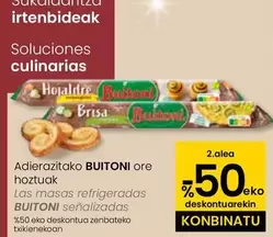 Oferta de Buitoni - Las Masas Refrigeradas Senalizados en Eroski