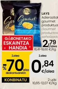 Oferta de Lay'S - Gourmet Productos  por 2,79€ en Eroski