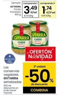 Oferta de Gvtarra - Conservas Vegetales  en Eroski