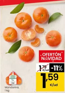 Oferta de Mandarina por 1,59€ en Eroski