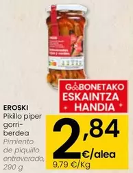 Oferta de Eroski - Pimiento De Piquillo Entreverado por 2,84€ en Eroski