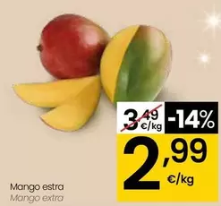 Oferta de Mango Extra por 2,99€ en Eroski