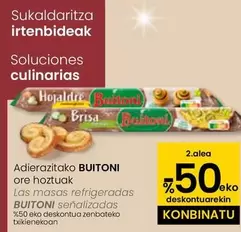 Oferta de Buitoni - Masas Refrigeradas en Eroski