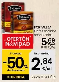 Oferta de Fortaleza - Cafés Molidos  por 5,69€ en Eroski