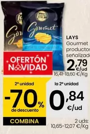 Oferta de Lay's - Gourmet Productos Senalizados por 2,79€ en Eroski