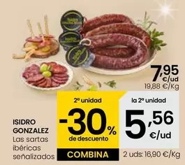 Oferta de Isidro Gonzalez - Las Sartas Ibéricas por 7,95€ en Eroski