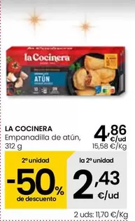 Oferta de La Cocinera - Empanadilla De Atun por 4,86€ en Eroski