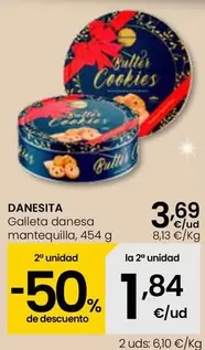 Oferta de Butter - Galleta Danesa Mantequilla por 3,69€ en Eroski