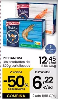 Oferta de Pescanova - Los Productos  por 12,45€ en Eroski