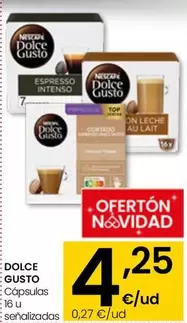 Oferta de Dolce Gusto - Cápsulas por 4,25€ en Eroski