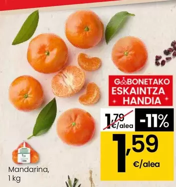 Oferta de Mandarina por 1,59€ en Eroski