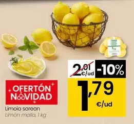 Oferta de Limón Malla por 1,79€ en Eroski